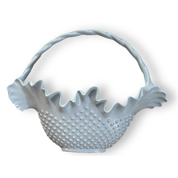 Vintage Burwood Wall Pocket Decor Set MCM Basket Sconces & Mirror - Picture 4 of 7